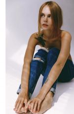 ANASTASIYA SCHEGLOVA on the Set of a Photoshoot, 2019
