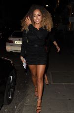 ANBER GILL Arrives at India x Boohoo Private Dinner at Bagatelle in London 09/19/2019
