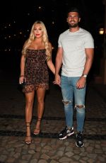 ANBER TURNER on the Towie Set in Puerto Banus 09/17/2019