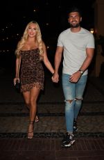 ANBER TURNER on the Towie Set in Puerto Banus 09/17/2019