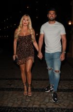 ANBER TURNER on the Towie Set in Puerto Banus 09/17/2019
