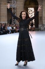 ANDIE MACDOWELL at Le Defile L
