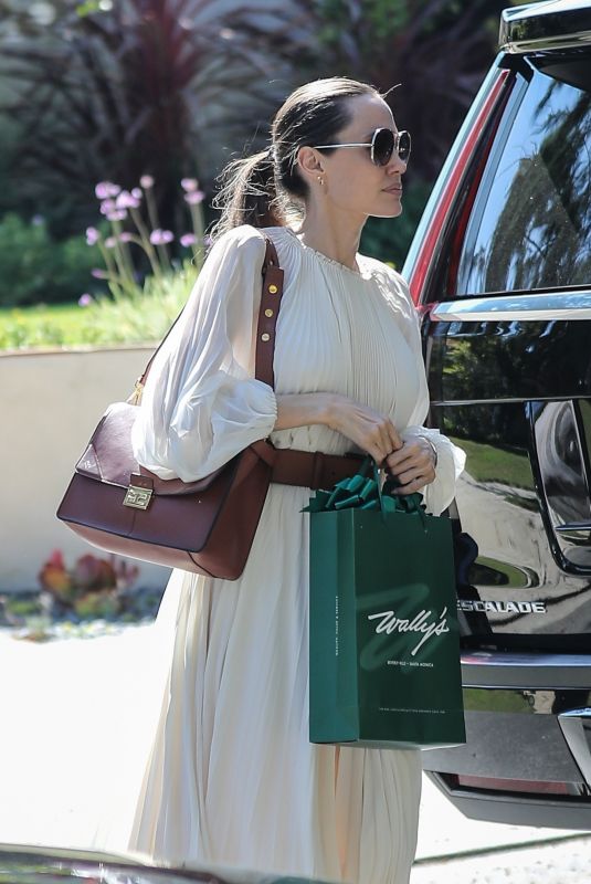 ANGELINA JOLIE Out and About in Hollywood 09/02/2019