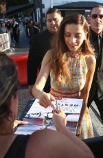 ANGLA SARAFYAN Arrives at Saturn Awards in Hollywood 09/13/2019
