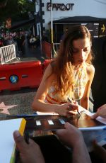 ANGLA SARAFYAN Arrives at Saturn Awards in Hollywood 09/13/2019