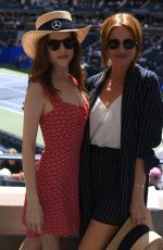 ANNA KENDRICK and BRITTANY SNOW at Mercedes-Benz VIP Suite at US Open in New York 09/01/2019