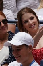 ANNA KENDRICK and BRITTANY SNOW at US Open 2019 in New York 09/01/2019