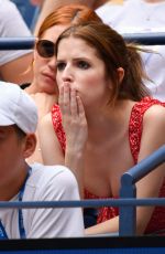 ANNA KENDRICK and BRITTANY SNOW at US Open 2019 in New York 09/01/2019