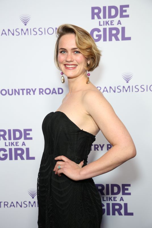 ANNELIESE APPS at Ride Like A Girl Premiere in Sydney 09/09/2019