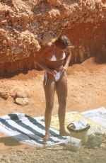 ARABELLA CHI in Bikini at a Beach in Ibiza 09/01/2019