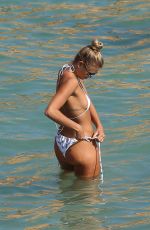 ARABELLA CHI in Bikini at a Beach in Ibiza 09/01/2019