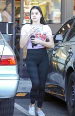 ARIEL WINTER at a Gas Station in Los Angeles 09/25/2019