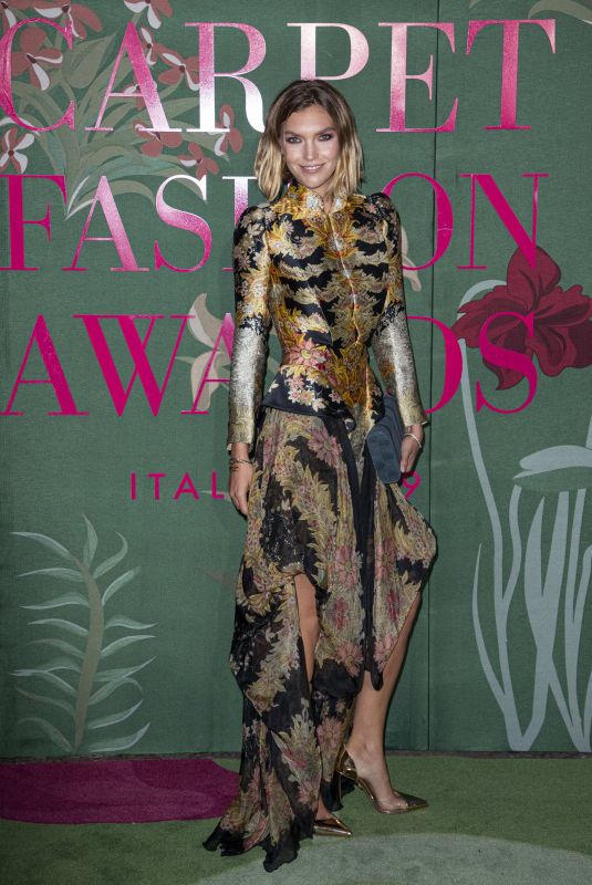 ARIZONA MUSE at Green Carpet Fashion Awards in Milan 09/22/2019