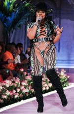 ASHANTI Performs at Pretty Little Thing x Saweetie Show at New York Fashion Week 09/08/2019