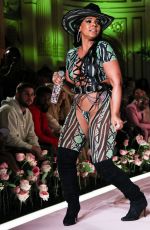 ASHANTI Performs at Pretty Little Thing x Saweetie Show at New York Fashion Week 09/08/2019