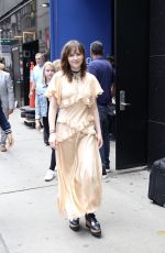 ASHLEIGH CUMMINGS Arrives at Good Morning America in New York 09/09/2019
