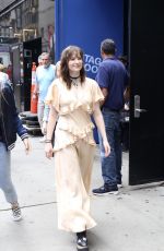 ASHLEIGH CUMMINGS Arrives at Good Morning America in New York 09/09/2019