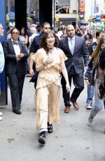 ASHLEIGH CUMMINGS Arrives at Good Morning America in New York 09/09/2019