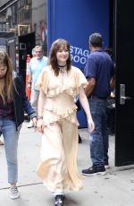 ASHLEIGH CUMMINGS Arrives at Good Morning America in New York 09/09/2019
