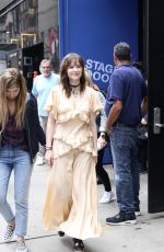 ASHLEIGH CUMMINGS Arrives at Good Morning America in New York 09/09/2019