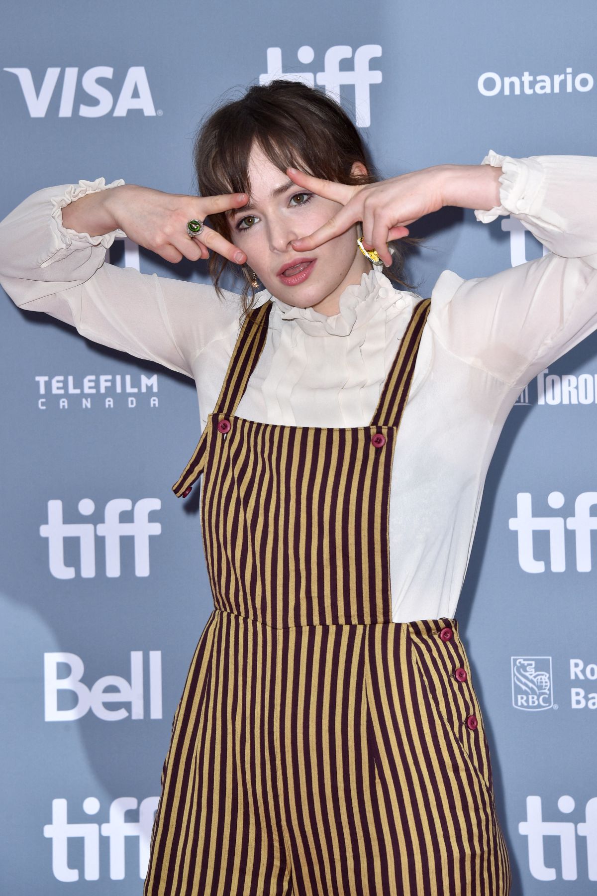 ASHLEIGH CUMMINGS at The Goldfinch Press Conference at 2019 TIFF in ...