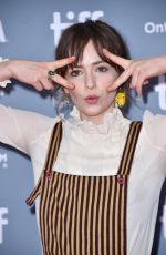 ASHLEIGH CUMMINGS at The Goldfinch Press Conference at 2019 TIFF in Toronto 09/08/2019