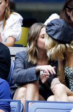 ASHLEY BENSON and CARA DELEVINGNE at US Open 2019 in New York 09/07/2019