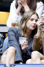 ASHLEY BENSON and CARA DELEVINGNE at US Open 2019 in New York 09/07/2019