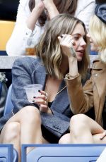 ASHLEY BENSON and CARA DELEVINGNE at US Open 2019 in New York 09/07/2019