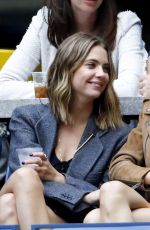 ASHLEY BENSON and CARA DELEVINGNE at US Open 2019 in New York 09/07/2019
