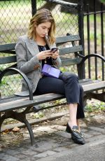 ASHLEY BENSON Out and About in New York 09/09/2019