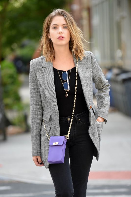 ASHLEY BENSON Out and About in New York 09/09/2019