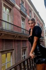 ASHLEY JAMES at Soho House in Barcelona - Instagram Photos 09/10/2019