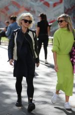 ASHLEY ROBERTS and Pregnant KIMBERLY WYATT Leaves Heart Radio Show in London 09/13/2019