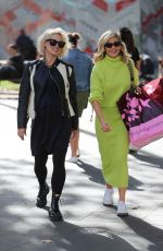 ASHLEY ROBERTS and Pregnant KIMBERLY WYATT Leaves Heart Radio Show in London 09/13/2019