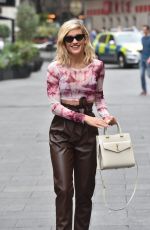 ASHLEY ROBERTS Arrives at Global Radio in London 09/16/2019
