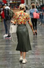 ASHLEY ROBERTS Leaves Global Radio in London 09/25/2019
