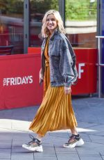 ASHLEY ROBERTS Leaves Heart Radio Breakfast Show in London 09/23/2019