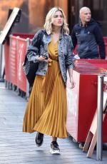 ASHLEY ROBERTS Leaves Heart Radio Breakfast Show in London 09/23/2019