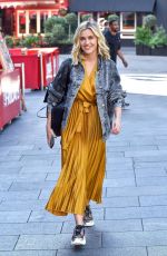 ASHLEY ROBERTS Leaves Heart Radio Breakfast Show in London 09/23/2019