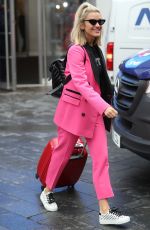 ASHLEY ROBERTS Leaves Heart Radio in London 09/26/2019