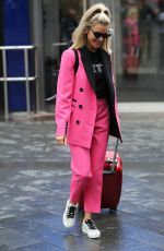 ASHLEY ROBERTS Leaves Heart Radio in London 09/26/2019