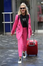 ASHLEY ROBERTS Leaves Heart Radio in London 09/26/2019