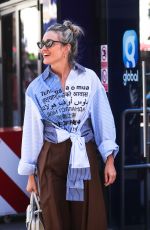 ASHLEY ROBERTS Leaves Radio Breakfast Show in London 09/02/2019