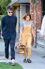 ASHLEY TISDALE and Christopher French Out in Los Angeles 09/11/2019