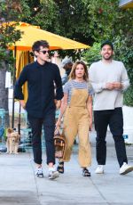 ASHLEY TISDALE and Christopher French Out in Los Angeles 09/11/2019