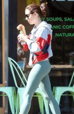 AUBREY PLAZA Out with Her Dogs in Los Angeles 08/22/2019