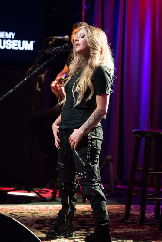 AVRIL LAVIGNE Performs at The Drop: Avril Lavigne in Los Angeles 09/05/2019