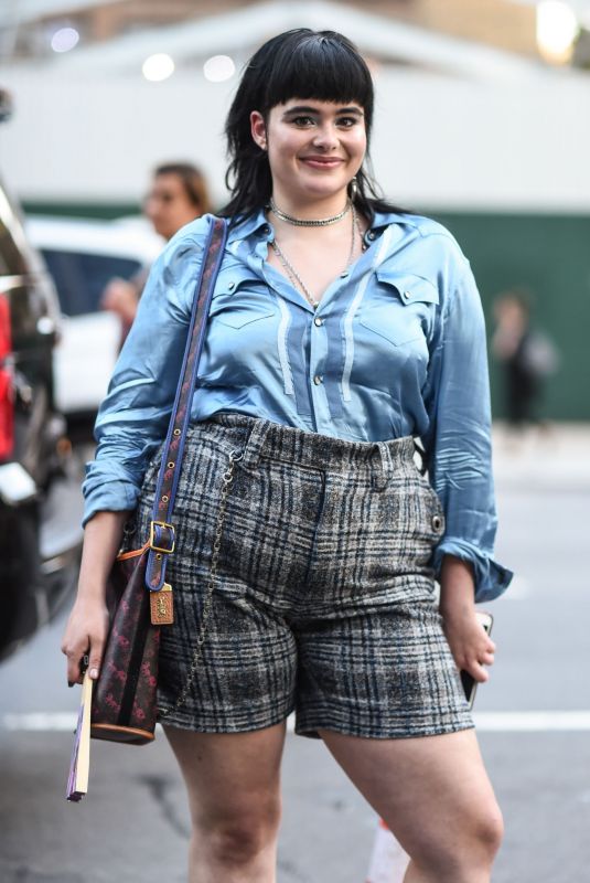 BARBIE FERREIRA at Coach1941 Fashion Show in New York 09/10/2019