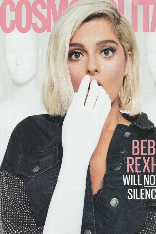 BEBE REXHA for Cosmopolitan Magazine, UK October 2019